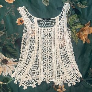 White Summer top